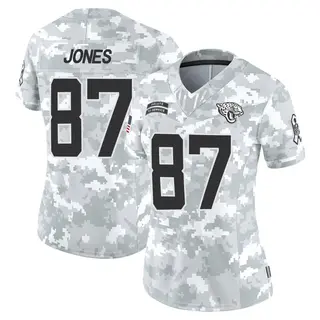 Jacksonville Jaguars Women's J.J. Jones Limited 2024 Salute to Service Jersey - Arctic Camo