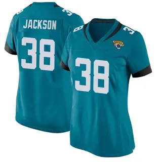 Jacksonville Jaguars Women's Ja'Quinden Jackson Game Jersey - Teal
