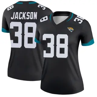 Jacksonville Jaguars Women's Ja'Quinden Jackson Legend Jersey - Black