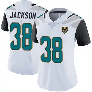Jacksonville Jaguars Women's Ja'Quinden Jackson Limited Vapor Untouchable Jersey - White
