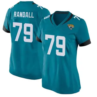 Jacksonville Jaguars Women's Kenny Randall Game Jersey - Teal