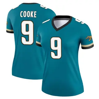Jacksonville Jaguars Women's Logan Cooke Legend Prowler Throwback Jersey - Teal