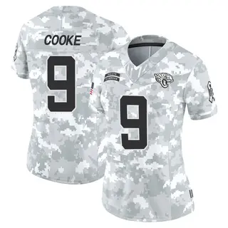 Jacksonville Jaguars Women's Logan Cooke Limited 2024 Salute to Service Jersey - Arctic Camo