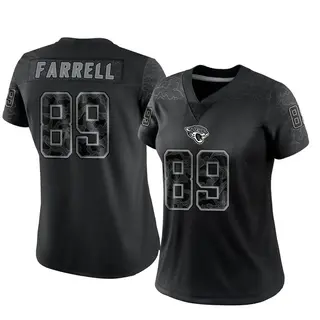 Jacksonville Jaguars Women's Luke Farrell Limited Reflective Jersey - Black