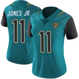 Jacksonville Jaguars Women's Marvin Jones Jr. Limited Vapor Untouchable Team Color Jersey - Teal