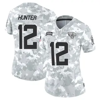 Jacksonville Jaguars Women's Travis Hunter Limited 2024 Salute to Service Jersey - Arctic Camo
