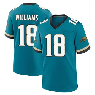 Jacksonville Jaguars Youth CJ Williams Game Prowler Throwback Jersey - Teal