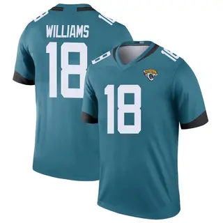 Jacksonville Jaguars Youth CJ Williams Legend Color Rush Jersey - Teal
