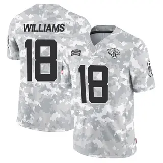 Jacksonville Jaguars Youth CJ Williams Limited 2024 Salute to Service Jersey - Arctic Camo