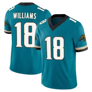 Jacksonville Jaguars Youth CJ Williams Limited Prowler Throwback Vapor F.U.S.E. Jersey - Teal