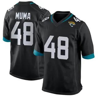 Jacksonville Jaguars Youth Chad Muma Game Jersey - Black
