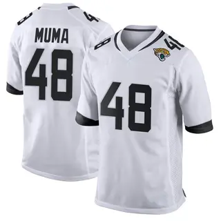 Jacksonville Jaguars Youth Chad Muma Game Jersey - White