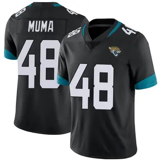 Jacksonville Jaguars Youth Chad Muma Limited Vapor Untouchable Jersey - Black