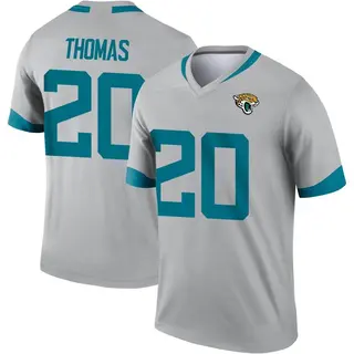 Jacksonville Jaguars Youth Daniel Thomas Legend Silver Inverted Jersey