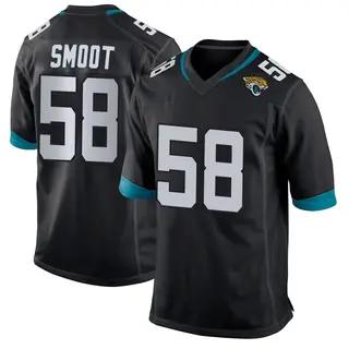 Jacksonville Jaguars Youth Dawuane Smoot Game Jersey - Black