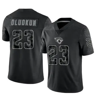 Jacksonville Jaguars Youth Foyesade Oluokun Limited Reflective Jersey - Black