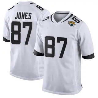 Jacksonville Jaguars Youth J.J. Jones Game Jersey - White