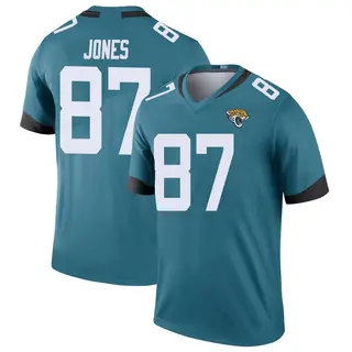 Jacksonville Jaguars Youth J.J. Jones Legend Color Rush Jersey - Teal