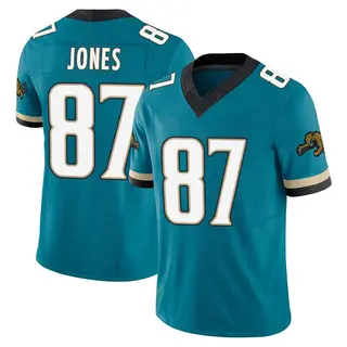 Jacksonville Jaguars Youth J.J. Jones Limited Prowler Throwback Vapor F.U.S.E. Jersey - Teal