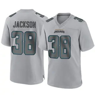 Jacksonville Jaguars Youth Ja'Quinden Jackson Game Atmosphere Fashion Jersey - Gray