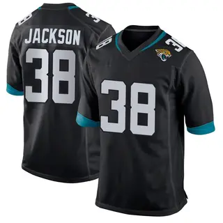 Jacksonville Jaguars Youth Ja'Quinden Jackson Game Jersey - Black