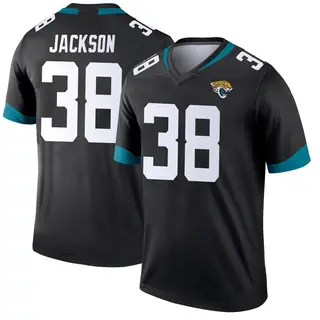 Jacksonville Jaguars Youth Ja'Quinden Jackson Legend Jersey - Black
