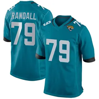 Jacksonville Jaguars Youth Kenny Randall Game Jersey - Teal