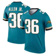 Jacksonville Jaguars Youth LeQuint Allen Jr. Legend Prowler Throwback Jersey - Teal