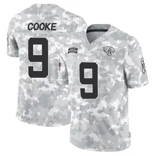 Jacksonville Jaguars Youth Logan Cooke Limited 2024 Salute to Service Jersey - Arctic Camo