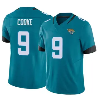 Jacksonville Jaguars Youth Logan Cooke Limited Vapor F.U.S.E. Jersey - Teal