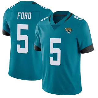Jacksonville Jaguars Youth Rudy Ford Limited Vapor Untouchable Jersey - Teal