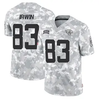 Jacksonville Jaguars Youth Trenton Irwin Limited 2024 Salute to Service Jersey - Arctic Camo