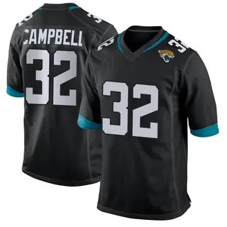 Jacksonville Jaguars Youth Tyson Campbell Game Jersey - Black